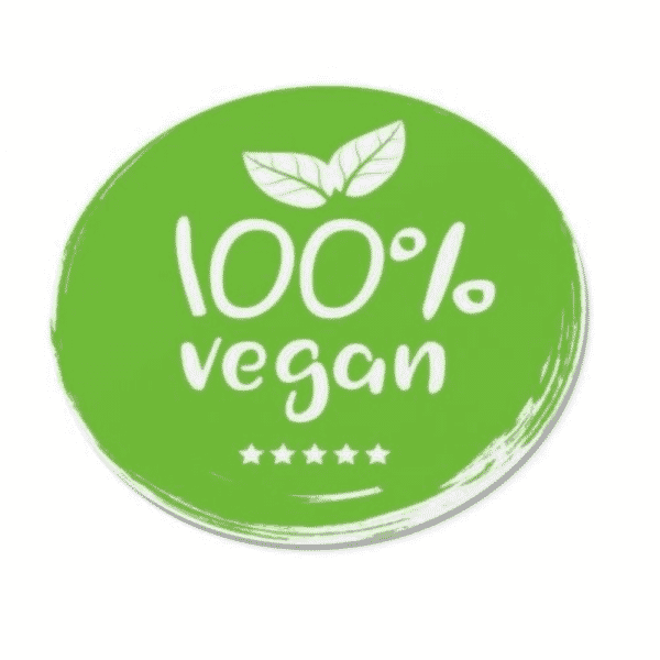 100% Vegan - 30mm