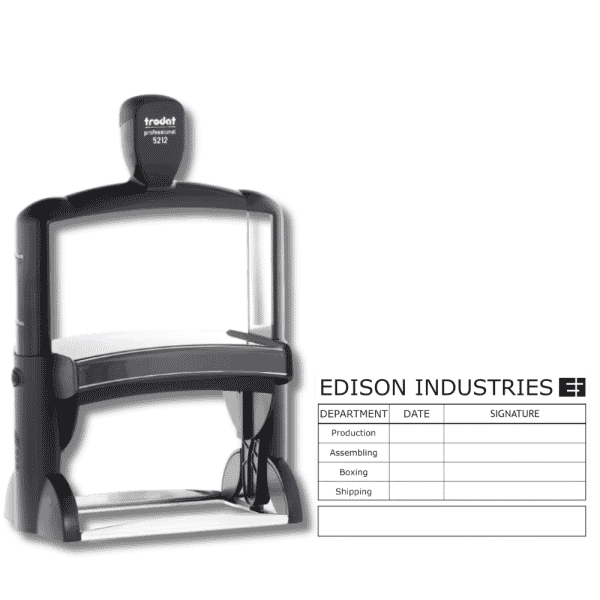 Trodat 5212 Personalised Stamp 115 x 70 mm