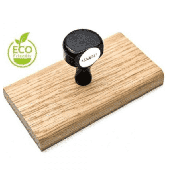 OAK 11 - Rubber Stamp – Size & Quality – 75mm x 40mm