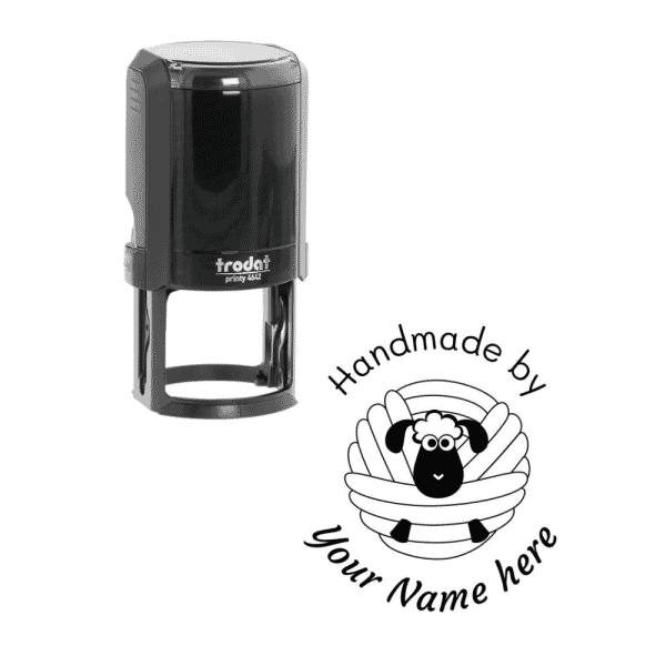 Sheep Wool Handmade By Personalised Stamp