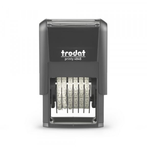Trodat 4846 Number Stamp (Self Ink) - 27mm x 4mm