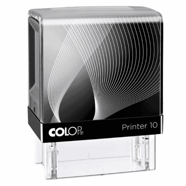 COLOP Printer 10 - Self-Inking Stamp - 2 lines - 27mm x 10mm