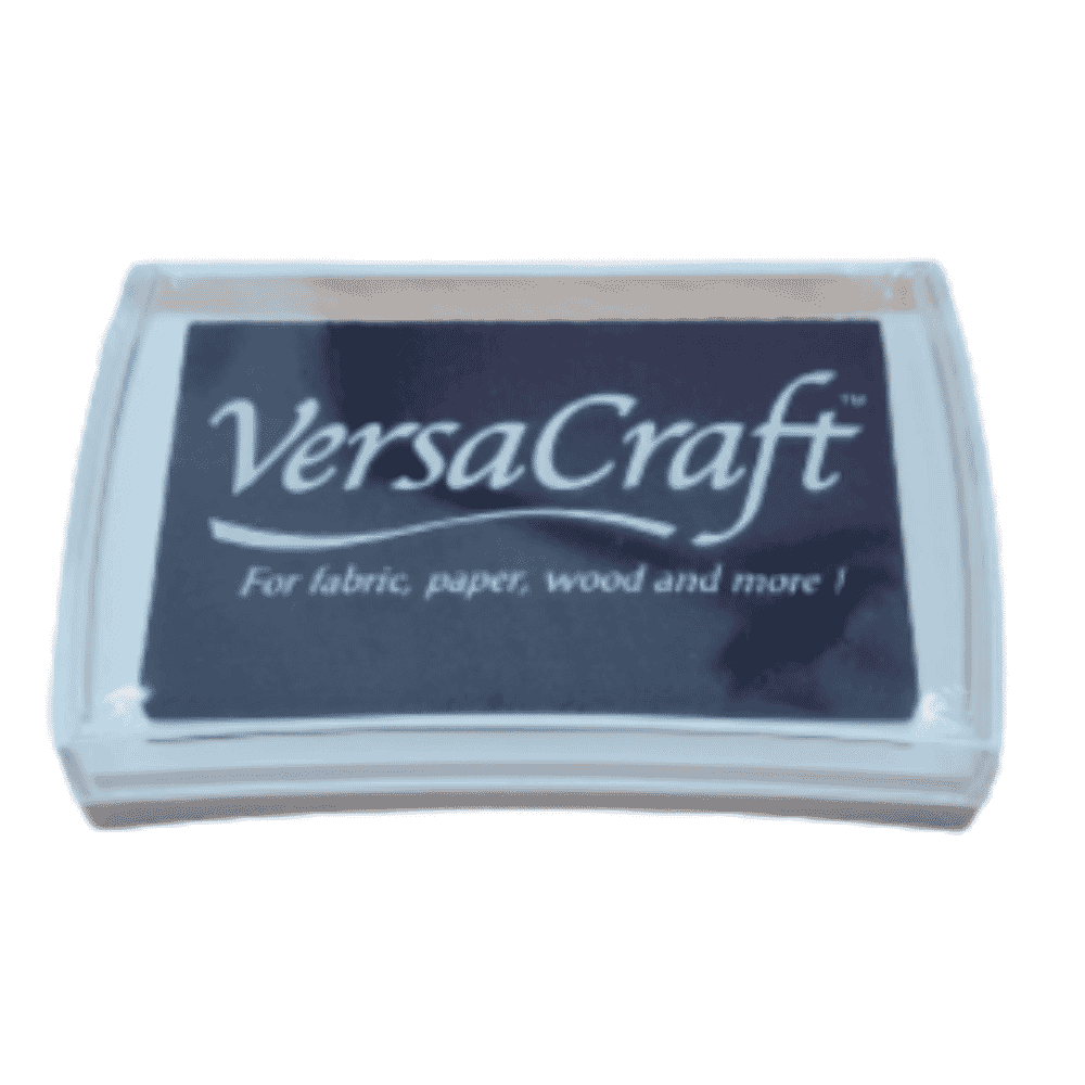 Versacraft Real Black Ink Pad 76 x 47mm www.stampit.co.uk