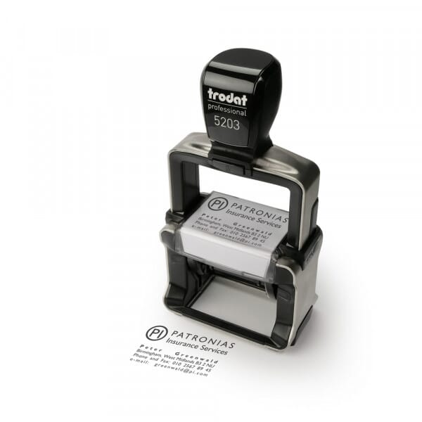 Trodat 5203 Personalised Stamp 48 x 27 mm