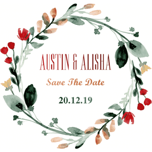 Name & Name - Save The Date