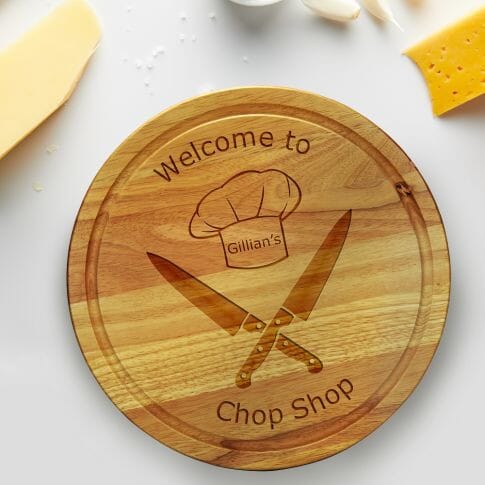 Personalised Chopping board - Chop Shop