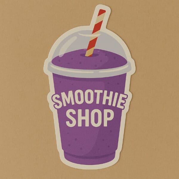 Custom Printed Stickers - Die Cut - 125mm