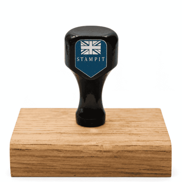 OAK9 - Rubber Stamp - 7 lines - 75mm x 30mm