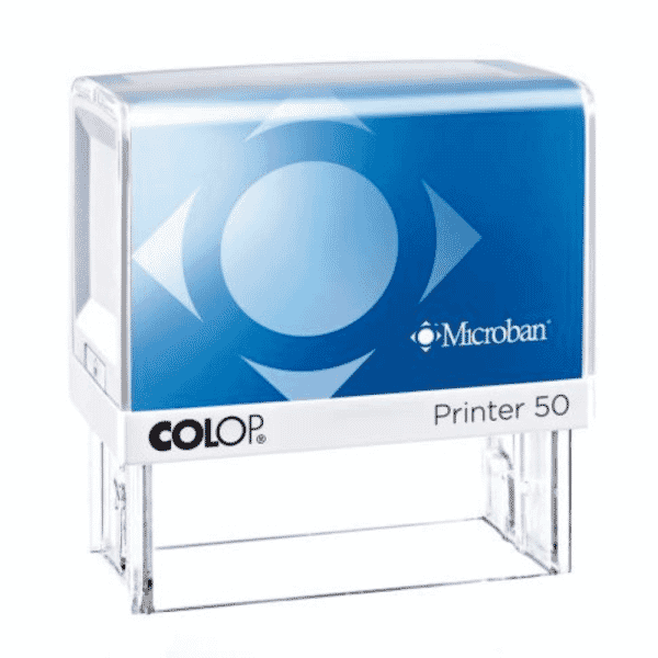 COLOP Printer 50 Microban - 7 lines - 69mm x 30mm