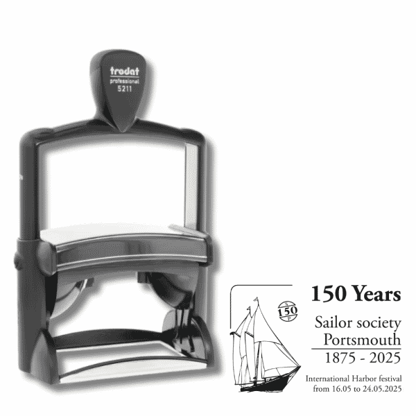 Trodat 5211 Personalised Stamp 85 x 55 mm
