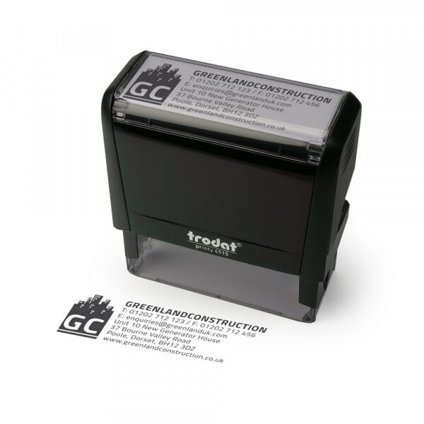 Trodat 4915 Personalised Stamp 70 x 25 mm