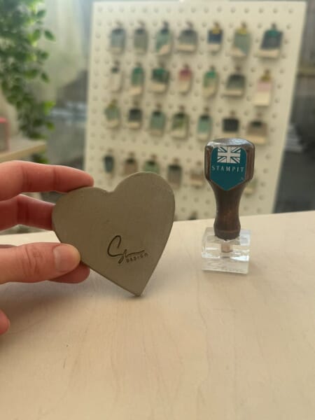 Clay Potter Stamp - 30mm