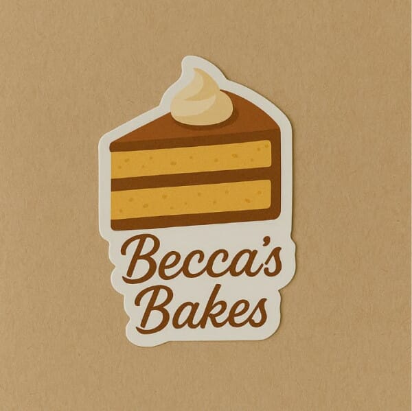 Custom Printed Stickers - Die Cut - 75mm