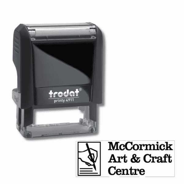 Trodat 4911 Self-inking Printy| 38x14mm - 4 Lines