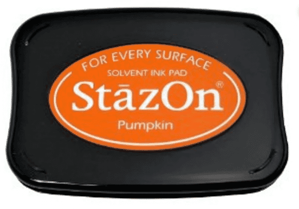 StazOn Pumpkin Ink Pad 75 x 45 mm