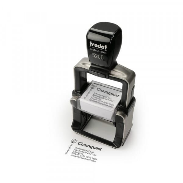 Trodat 5200 Personalised Stamp 40 x 23 mm