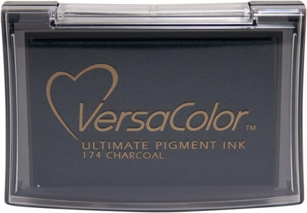 Versacolor Charcoal Pigment Ink Pad 76 x 47 mm