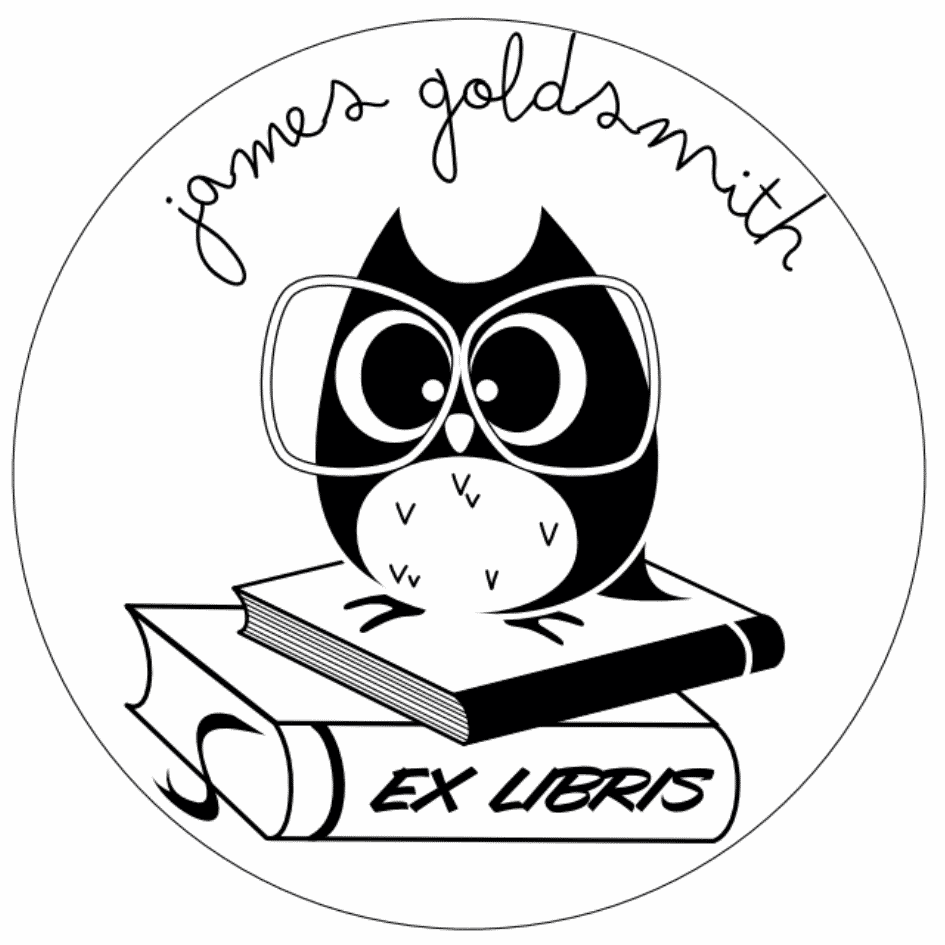 ExLibris Owl Printy 4642 Stamp www.stampit.co.uk