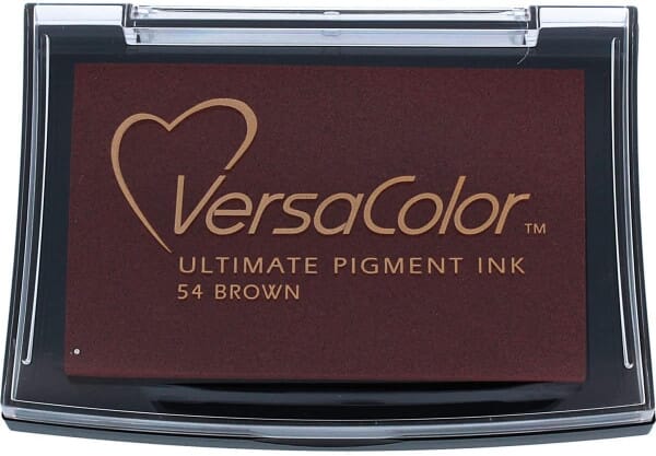 Versacolor Brown Pigment Ink Pad 76 x 47 mm