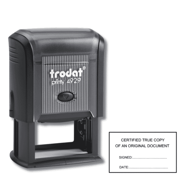 Trodat Printy 4929 Certify True Copy Stamp
